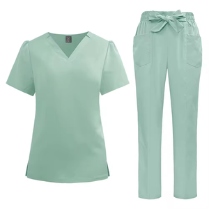 High Quality Oxford Women's Medical <b>Scrub</b> <b>Sets</b> for Hospital Clinic Healthcare Professionals OEM/ODM Wholesale Factory XXS-2XL - Product Image 2