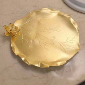 Plateau de service élégant pour la maison, de qualité supérieure, couleur blanche, avec poignée, style nordique, en vente - Product Image 6