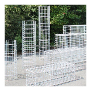 Istinat duvarları 2*1 * 1Metal dekoratif tel örgü çit satılık galvanizli kaynaklı gabion kutusu taş kafes sepeti - Product Image 6