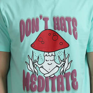 Camiseta Personalizada para Hombre, Cuello Grueso, 100% Algodón, Camisetas de Gran Peso, Lisas, Talla Grande - Product Image 2