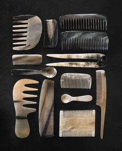Natural Buffalo Horn Eco-Friendly Handmade Wide Tooth Anti-Frizz <b>Beard</b> & Hair Comb for All Hair Types - Product Image 2
