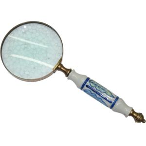 2025 diseño antiguo de alta calidad artesanía india nuevo Color bronce aspecto Vintage ojo vidrio latón Material para leer al por mayor - Product Image 1