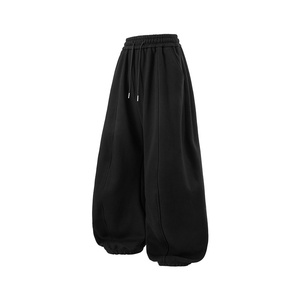 2026 New Wholesale Custom Cotton Men's Casual Joggers Oversized Streetwear Baggy Sweatpants Trousers - Product Image 5