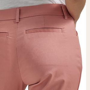 Pantalon chino décontracté coupe ajustée pour femmes de haute qualité Design formel d'hiver Prix de gros - Product Image 5