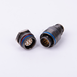 Couplage à cliquet robuste série M AMC série T taille 0 1 2, connecteur push-pull idéal pour l'aérospatiale, les drones, la défense et le sport automobile - Product Image 1