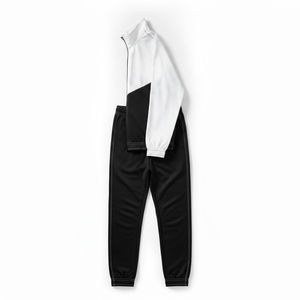 Survêtement unisexe personnalisé coupe ajustée pour l'entraînement de football, séchage rapide, idéal pour la course en extérieur, vente en gros - Product Image 3