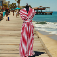 Robe longue décontractée pour femme en coton indien écologique, imprimé floral, style décontracté, lavable, pour l'automne, l'été, la plage, les anniversaires et la mode