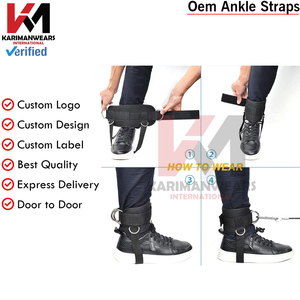 Padded Ankle Strap Gym Cable Attachment Leg Workout Kickback OEM Manufacturer - Product Image 3