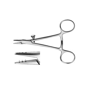 Pinces à tendons à 3 broches en acier inoxydable de qualité supérieure, instrument chirurgical orthopédique réutilisable de 15 cm pour la fixation des tendons en chirurgie de la main - Product Image 2