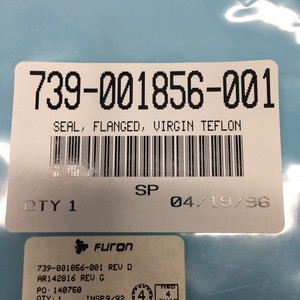 LAM 739-001856-001 <b>SEAL</b>, FLANGED, VIRGIN TEFLON - Trusted Global Legacy Semiconductor Equipment and Parts at - Product Image 3