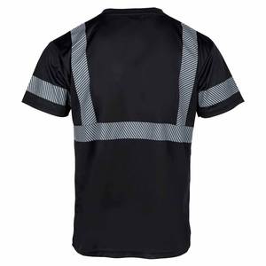 Most popular Private label Safety <b>T</b> <b>shirts</b> <b>Shirt</b> Short Sleeve <b>Hi</b> <b>Vis</b> Workwear Quick Dry Construction - Product Image 2