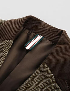 Traje de Negocios para Hombre al por Mayor, Blazer Cruzado Antiarrugas, Tallas Grandes, Color/Talla Personalizable, Logotipo Personalizado, Estilo Italiano-Americano - Product Image 3