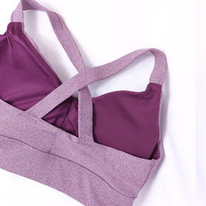 เสื้อชั้นในกีฬาแบบซิปเต็มตัว ไนลอน แบบสั่งทำพิเศษ เสื้อกล้ามออกกำลังกาย เสื้อผ้าออกกำลังกายสำหรับผู้หญิง เสื้อชั้นในกีฬาสำหรับยิม เสื้อโยคะ - Product Image 2
