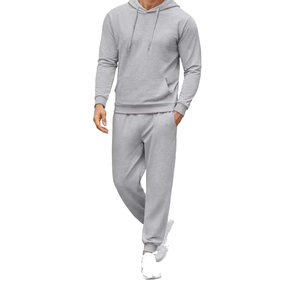 Ensemble de survêtement haute couture pour homme, vêtements de sport élégants, survêtement streetwear premium, survêtement moderne et stylé avec poches latérales - Product Image 2