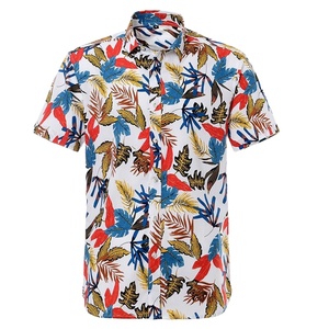 Men's Solid Short Sleeve Breathable Eco-Friendly Spandex /cotton Summer Casual <b>Shirt</b> Premium Quality Cheep Price Custom Design - Product Image 5