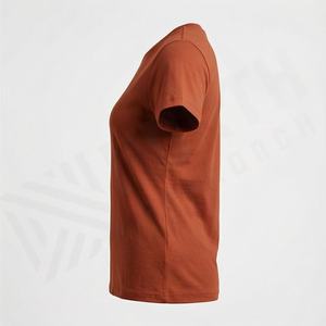 T-shirt pour femme avec logo personnalisé, design tendance, vêtements grande taille, t-shirt uni confortable, couleur personnalisée, tissu en coton de qualité supérieure - Product Image 3