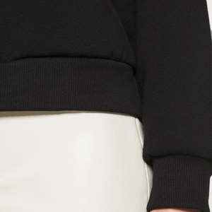 Hiver 2026 Sweat à capuche pull-over streetwear pour femme, en molleton sportif sexy, décontracté, avec logo frontal, 100% Coton, Écologique - Product Image 6