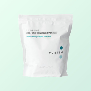 Tonique pour la peau Myuseutem Cica-Biome Calming Essence Pads 60 feuilles, soin coréen pour la peau Jiyu. - Product Image 4