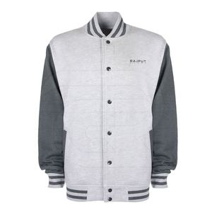 Chaqueta de béisbol de algodón con logotipo bordado personalizado al por mayor, chaqueta universitaria de lana para personalización, servicio de fábrica superventas - Product Image 1