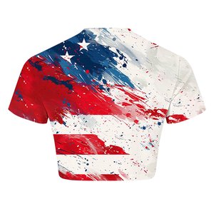 เสื้อยืดครอปทรงปกติ ผ้าฝ้ายถัก 100% สปอร์ต สตรีทแวร์ สำหรับผู้ชาย ขายส่ง รับผลิตตามแบบ เป็นมิตรกับสิ่งแวดล้อม แห้งเร็ว ระบายอากาศได้ดี ด้านหน้า - Product Image 2