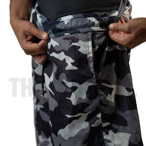 Plus Size Men's Awrah Shorts Eco-Friendly 100% Polyester Breathable Outdoor Use Joggers Low Price - Product Image 3