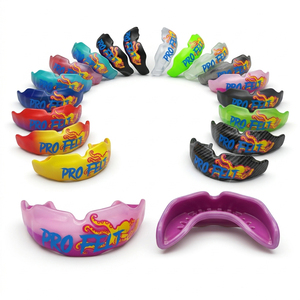 Whole Sale Eco Friendly Colorful Fighting MMA Training Teeth Protection Mouth Guard Molded EVA High Quality Custom Mouth Guard - Product Image 1