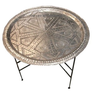 Muebles Modernos de Lujo para Sala de Estar de Hierro y Metal, Mesa de Noche con Tapa de Vidrio Transparente, Mesa de Centro Cuadrada - Product Image 4