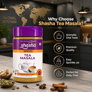 Shasha - Polvo de Té Masala Seco AD, Mezcla Premium de Especias para Chai con Cardamomo, Canela, Clavo y Jengibre - Product Image 6