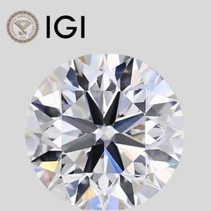Diamant de laboratoire rond IGI 0,90 ct I/VS1 CVD - Product Image 1