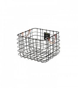 Panier de rangement en fil tricoté artisanal élégant avec poignée, panier de rangement rustique multi-usages, forme ronde - Product Image 2