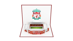 Liverpool Football Club 3D Pop-Up Stadium Greeting Card Digital Printing Matte Varnishing Gift - Product Image 3