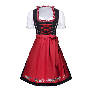 Nuevo Estilo de Vestido Largo Tipo Dirndl / Traje Tradicional Alemán para el Festival de Primavera, Vestido Dirndl Bávaro, Vestidos Dirndl de Baviera Alemana - Product Image 1