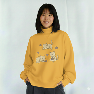 Pull à col montant pour femme, confortable pour le quotidien, coupe ajustée, OEM ODM, fournisseur de hauts de mode pour l'hiver - Product Image 1