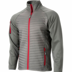 Veste hybride zippée intégrale pour homme, vestes de randonnée pour homme, vestes en gros, veste softshell pour homme, service OEM ODM - Product Image 4