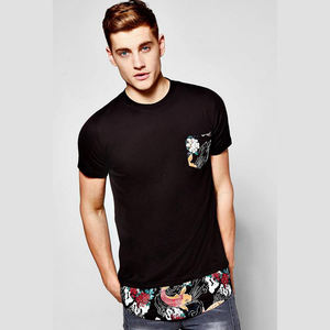 Camiseta de Manga Corta de Secado Rápido, Tejida, Estampada y Personalizable para Hombre, 100% Algodón, con Logotipo Bordado Personalizado, Talla Grande - Product Image 5