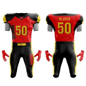 Uniforme de Fútbol Americano al Por Mayor, Alta Calidad, Mejor Fabricación, Antiarrugas, Cómodo - Product Image 1