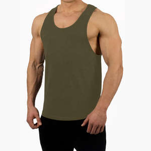 Vêtements de sport personnalisés à faible MOQ, vêtements de gym avec logo, t-shirt, débardeur pour homme - Product Image 2