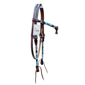 Cale de cheval en cuir équestre élégant de haute qualité Style occidental perlé unique personnalisé disponible pour la personnalisation - Product Image 2