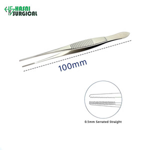 Pinzas de Acero Inoxidable para Tejido Conjuntival, Instrumentos Quirúrgicos Oftálmicos, Juego de 11 Piezas - Product Image 6