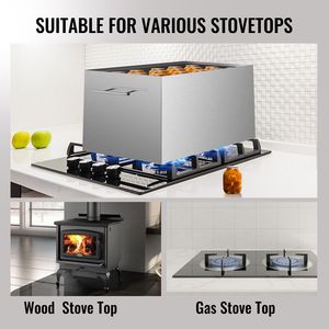 Pentola per sterilizzazione a bagno maria da 15 litri in acciaio inossidabile 304 per uso alimentare, con 2 griglie, per piano cottura - Product Image 2