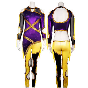 Uniforme de Equipo de Baile Majorette para Jóvenes Artistas, Ropa Cómoda para Actuaciones con Diseño para Festivales y Competiciones - Product Image 1