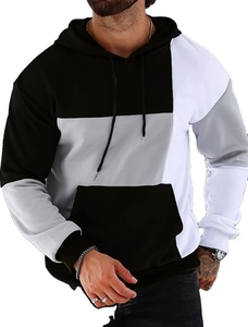 เสื้อมีฮู้ดของผู้ชายเสื้อสเวตเชิ้ตมีฮู้ดแนวสตรีทแบบลำลองสำหรับฤดูใบไม้ผลิและฤดูใบไม้ร่วง - Product Image 2