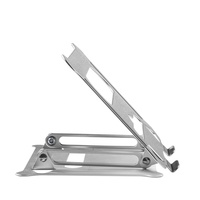 Support de bureau ergonomique pour ordinateur portable, réglable en hauteur, en aluminium robuste, support de tablette pour ordinateur portable