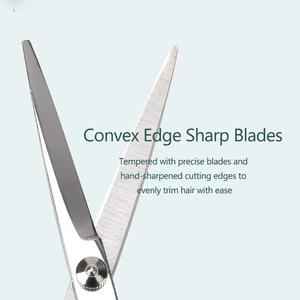 Juego de Tijeras Profesionales de Acero Inoxidable para Peluquería, con Tijeras de Entresacar, Grado A+, para Diestros, para Salones de Belleza - Product Image 3