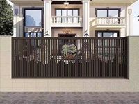 Cercas Semiprivadas de Aluminio con Recubrimiento en Polvo, Resistentes a la Oxidación, con Aspecto Elegante y Personalización del Fabricante, para Áreas de Piscinas Residenciales