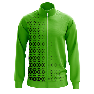 Veste bomber de sport pour homme à manches longues avec fermeture éclair, uniforme de football, vêtements de sport pour adultes, veste de course et d'échauffement pour homme - Product Image 1