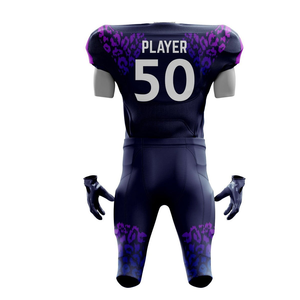 Uniformes de Fútbol Americano de Primera Calidad, Cómodos y Transpirables, Diseño Personalizable con Mangas Cortas para Uso Deportivo - Product Image 6