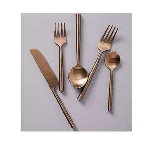 Juego de cubiertos metálicos de calidad comercial diseñado para restaurantes, hoteles, cafeterías y servicios de alimentación a gran escala. - Product Image 5