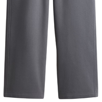 Pantalon de survêtement ample en molleton de coton premium, joggers décontractés pour l'entraînement sportif, logo personnalisé, fabricant en gros