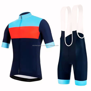 Ensemble de maillot de cyclisme respirant et coloré, design confortable, vêtements respirants pour cyclistes - Product Image 3